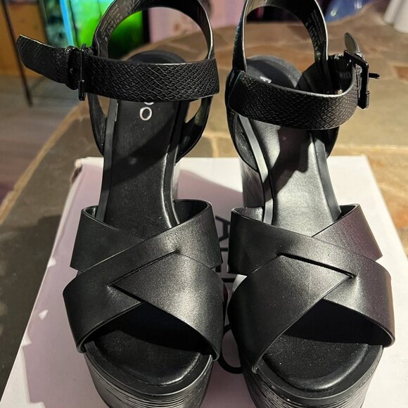 Aldo Regnano Wedge Sandal (Women’s 8)(LNIB) - Picture 2 of 6